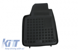 Tapis Sol Caoutchouc Noir pour PEUGEOT 407 04.2004-2011 Dédié Sans Odeur-image-6013679
