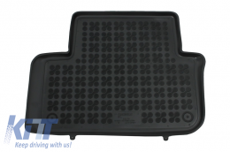 Tapis Sol Caoutchouc Noir pour PEUGEOT 407 04.2004-2011 Dédié Sans Odeur-image-6013681