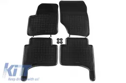 image-38-Tappetini Gomma Auto Nero per VW TOUAREG 7LA 7L6 7L7 Porsche Cayenne 9PA 02-10