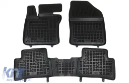 image-75-Tappetino Nero per Lexus UX 2018+ Tutti modelli Bordo 3cm inodore sistema fissaggio