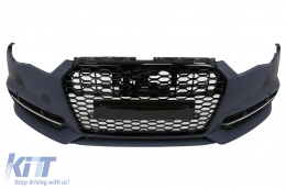 Teljes Body Kit AUDI A6 C7 4G szedán (2011-2017) modellekhez, Átalakítás 2018-as dizájnra-image-6103163