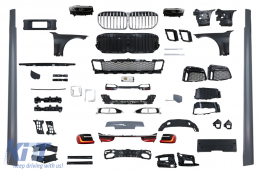 Teljes Body Kit BMW 7 G12 (2015-2019) Átalakítás G12 LCI 2020 dizájnra-image-6092742