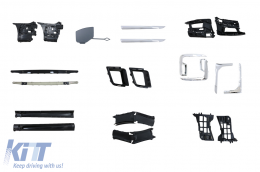 Teljes Body Kit BMW 7 G12 (2015-2019) Átalakítás G12 LCI 2020 dizájnra-image-6092743