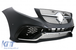 Teljes Karosszéria Mercedes Benz GLE W166 SUV 2015+ AMG Fekete and Króm Design-image-6014510