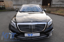 Teljes karosszéria S65 AMG + Kipufogó végek Mercedes Benz W222 S-osztály (2013-up) S63 AMG Design-image-6080746