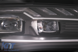 Teljes LED Első Lámpa AUDI A4 B8.5 Facelift (2012-2015) modellekhez, dinamikus, fekete, A4 B9.5 Dizájn-image-6088128