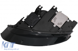 Teljes LED Első Lámpa AUDI A4 B8.5 Facelift (2012-2015) modellekhez, dinamikus, fekete, A4 B9.5 Dizájn-image-6088131