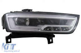 Teljes LED Első Lámpa Audi Q3 8U Facelift (2014-2017) modellekhez, Átalakítás xenonról LED-re-image-6102737