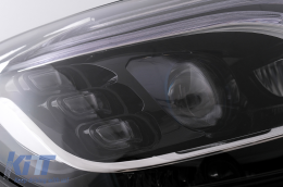 Teljes LED Első Lámpa Mercedes S-osztály W222 Maybach X222 (2013-2017) modellekhez, Facelift kinézet-image-6105787