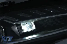 Teljes LED fényszóró AUDI A4 B8.5 Facelift (2012-2015) modellekhez, dinamikus, fekete, A4 B9.5 dizájn-image-6088124