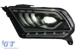Teljes LED fényszóró Ford Mustang V (2010-2014), dinamikus irányjelzővel-image-6089480