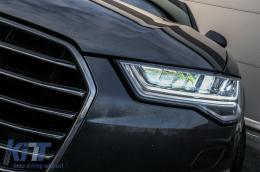 
Teljes LED Fényszórók Audi A6 4G C7 (2011-2018) modellekhez. Facelift Matrix Design Dinamikus irányjelyzőkkel 

Kompatibilis
Audi A6 4G C7 Facelift (2015-2018) xenonnal 
Audi A6 4G C7 (2011-2014)-image-6075253