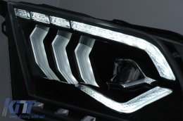 Teljes LED fényszórók Ford Mustang V (2010-2014) modellekhez, dinamikus irányjelző -image-6089471