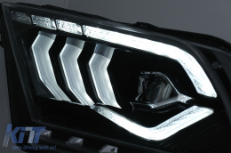 Teljes LED fényszórók Ford Mustang V (2010-2014) modellekhez, dinamikus irányjelző -image-6089473