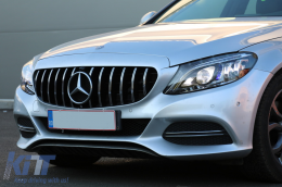 Teljes LED fényszórók Mercedes C-osztály W205 S205 (2014-2018) halogénről való váltáshoz-image-6076835