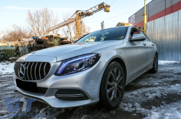 Teljes LED fényszórók Mercedes C-osztály W205 S205 (2014-2018) halogénről való váltáshoz-image-6077409