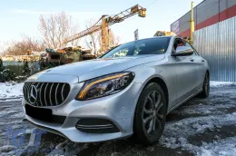 Teljes LED fényszórók Mercedes C-osztály W205 S205 (2014-2018) halogénről való váltáshoz-image-6077410