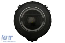 Teljes LED fényszórók MERCEDES G-osztály W463 (2005-2017) Fekete Facelift 2018 Design-image-6048048
