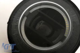 Teljes LED fényszórók MERCEDES G-osztály W463 (2005-2017) Fekete Facelift 2018 Design-image-6048050