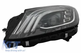 Teljes LED fényszórók MERCEDES S-osztály W222 Maybach X222 13-17 Facelift modellhez-image-6062556