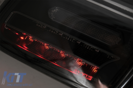 Teljes LED hátsó lámpa Porsche Cayenne 958 E2 92A facelift előtti (2010-2014) modellekhez, fekete/füst, dinamikus irányjelzőkkel-image-6067444
