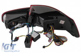 
Teljes LED Hátsó lámpa VW Golf 6 VI (2008-2013) modellekhez, piros/füst, dinamikus irányjelzővel, (bal és jobbkormányos)-image-6082699
