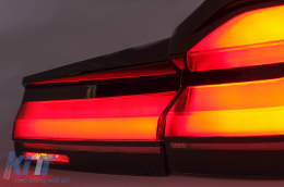 Teljes LED hátsó lámpák BMW 5 G30 szedán (2017-2019) modellekhez, LCI dizájn, dinamikus irányjelzőkkel -image-6096994