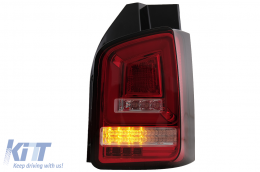 
Teljes LED Hátsó lámpák, Piros/fehér, VW Transporter Multivan V T5 Facelift (2010-2015) modellekhez-image-6073528