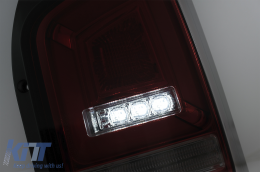 
Teljes LED Hátsó lámpák, Piros/fehér, VW Transporter Multivan V T5 Facelift (2010-2015) modellekhez-image-6073530