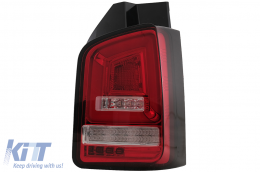 
Teljes LED Hátsó lámpák, Piros/fehér, VW Transporter Multivan V T5 Facelift (2010-2015) modellekhez-image-6073533