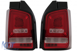 
Teljes LED Hátsó lámpák, Piros/fehér, VW Transporter Multivan V T5 Facelift (2010-2015) modellekhez-image-6073535