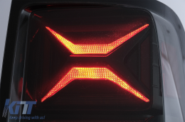 Teljes LED hátsó lámpák VW Amarok (2010-2020) modellekhez, dinamikus irányjelző, füst szín-image-6089545