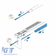 Tensile Bar suitable for Bars CRUZ 825-214 Optima 95cm 1 Piece - CGRRRRRSAR6037610