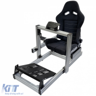 Tenzo-R Alu Sim Rig 2 Cockpit with Bucket Seat Racing Simulator