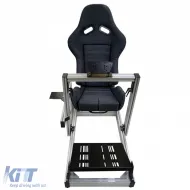 Tenzo-R Alu Sim Rig 2 Cockpit with Bucket Seat Racing Simulator-image-6278767