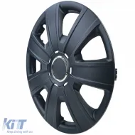Tenzo-R IX Radabdeckungen 15 Zoll schwarz matt, Set aus 4 Radkappen geeignet für Stahlfelgen-image-6207975