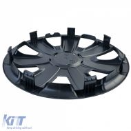 Tenzo-R IX Radabdeckungen 15 Zoll schwarz matt, Set aus 4 Radkappen geeignet für Stahlfelgen-image-6207979