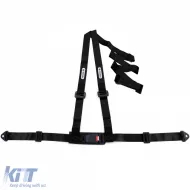 Tenzo-R Sport 3 pontos biztonsági öv, fekete, E-jellel-image-6196827