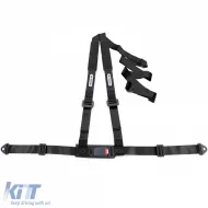 Tenzo-R Sport 3-Punkt-Gurt mit Gurtpolster, schwarzes Set-image-6202419