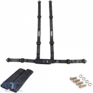image-9-Tenzo-R Sport 4-point harness safety belt with belt pad black set