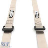 Tenzo-R Sport Harness Belt 4 Point Silver Grey with E Mark-image-6276142