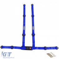 Tenzo-R Sport harness belt safety belt 4-point blue with E mark