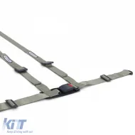 Tenzo-R Sport Harness Belt Sicherheitsgurt 3-Punkt grau mit E-Zeichen-image-6191484