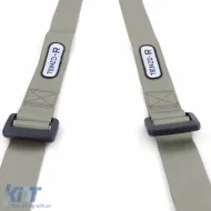 Tenzo-R Sport Harness Belt Sicherheitsgurt 3-Punkt grau mit E-Zeichen-image-6191488