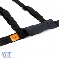 Tenzo-R Sport Harness Belt Sicherheitsgurt 3-Punkt schwarz mit E-Zeichen-image-6196833
