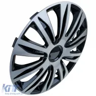 Tenzo-R XII Radabdeckungen 16 Zoll silber schwarz Set aus 4 Stahlfelgen-image-6210966