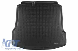 image-2-Tepih za prtljažnik Guma crni pogodan za Seat TOLEDO IV (2012-) Sedan Škoda RAPID (2013-)