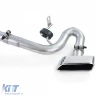 Terminale di scarico duplex look 550 adatto per BMW F10 F11 520 523 525 528 530-image-6206244