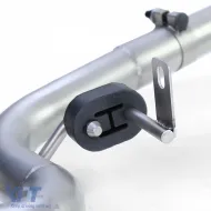 Terminale di scarico duplex look 550 adatto per BMW F10 F11 520 523 525 528 530-image-6206245
