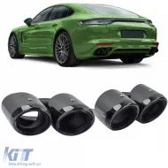 image-46-Terminali di scarico doppi neri adatti per Porsche Panamera 971 243kW 330CV